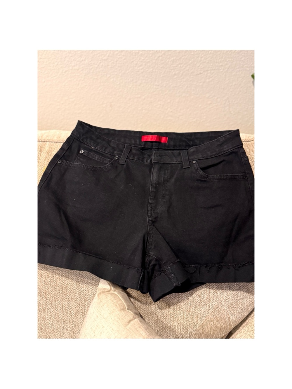 Black Women's Denim Shorts Jennifer Lopez black shorts